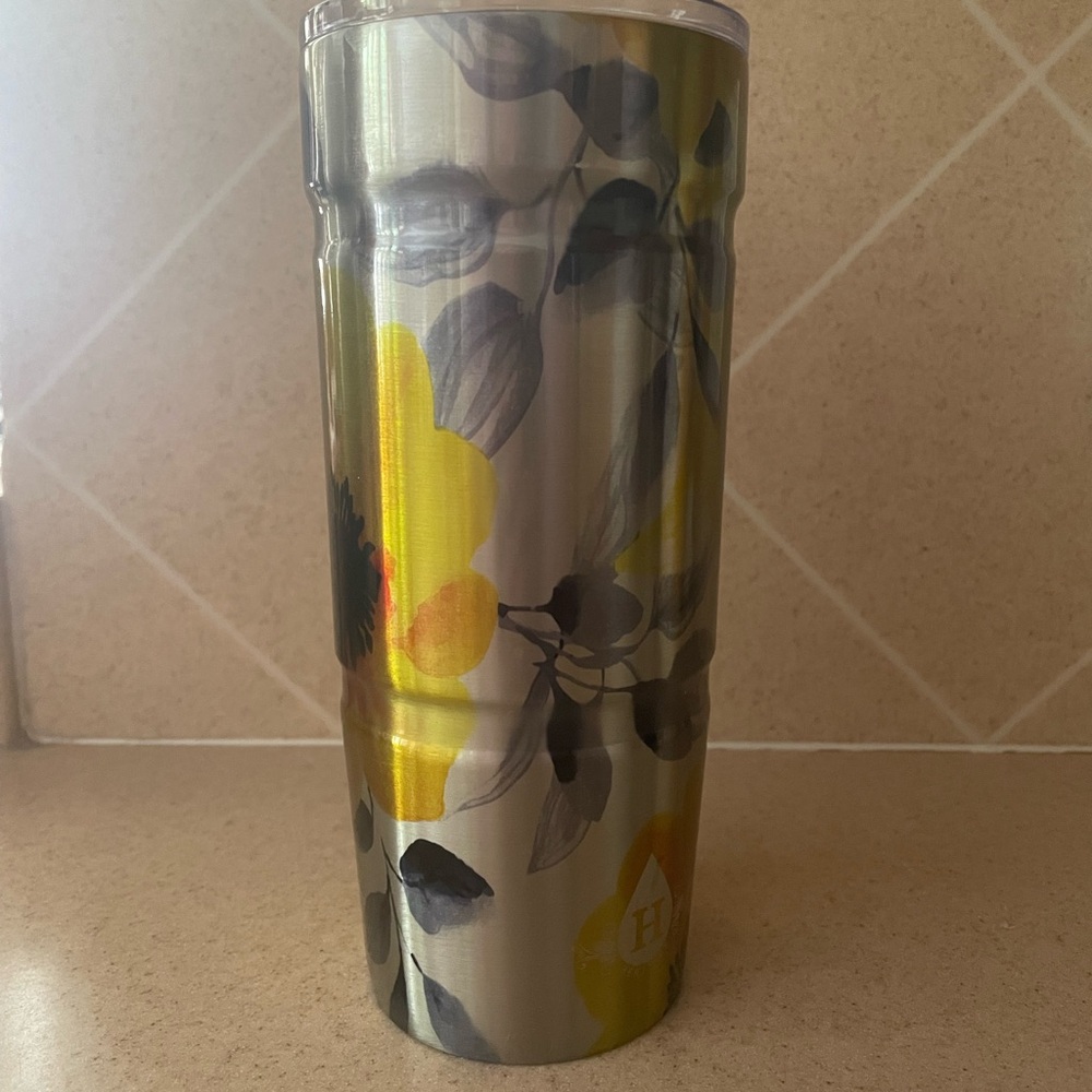 Heritage Yellow and Blue Stainless Steel Insulated Tumbler